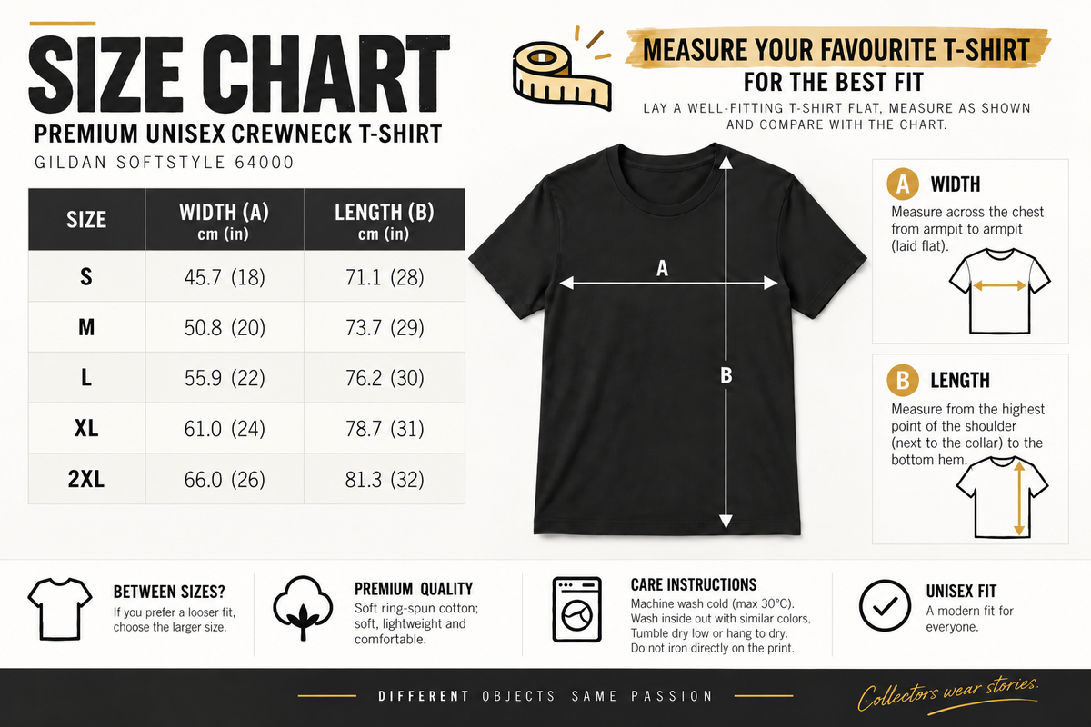„DH 500 ca Tribute“-T-Shirt | Sammler-Geschenk für Hobbyanarchäologen & Schatzsucher